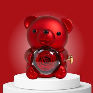 Schmuckkästchen mit rotierendem Bär | ROSBEAR