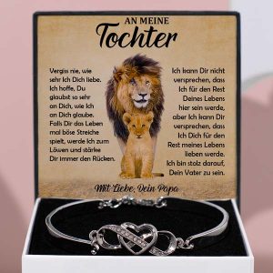 Vom Vater an die Tochter | LEONA_HEARTBRACELET